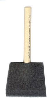 Dollhouse Miniature 3 In Sponge Brush